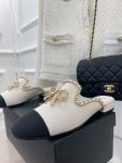 Chanel Women’s Mules With Decor White For Women