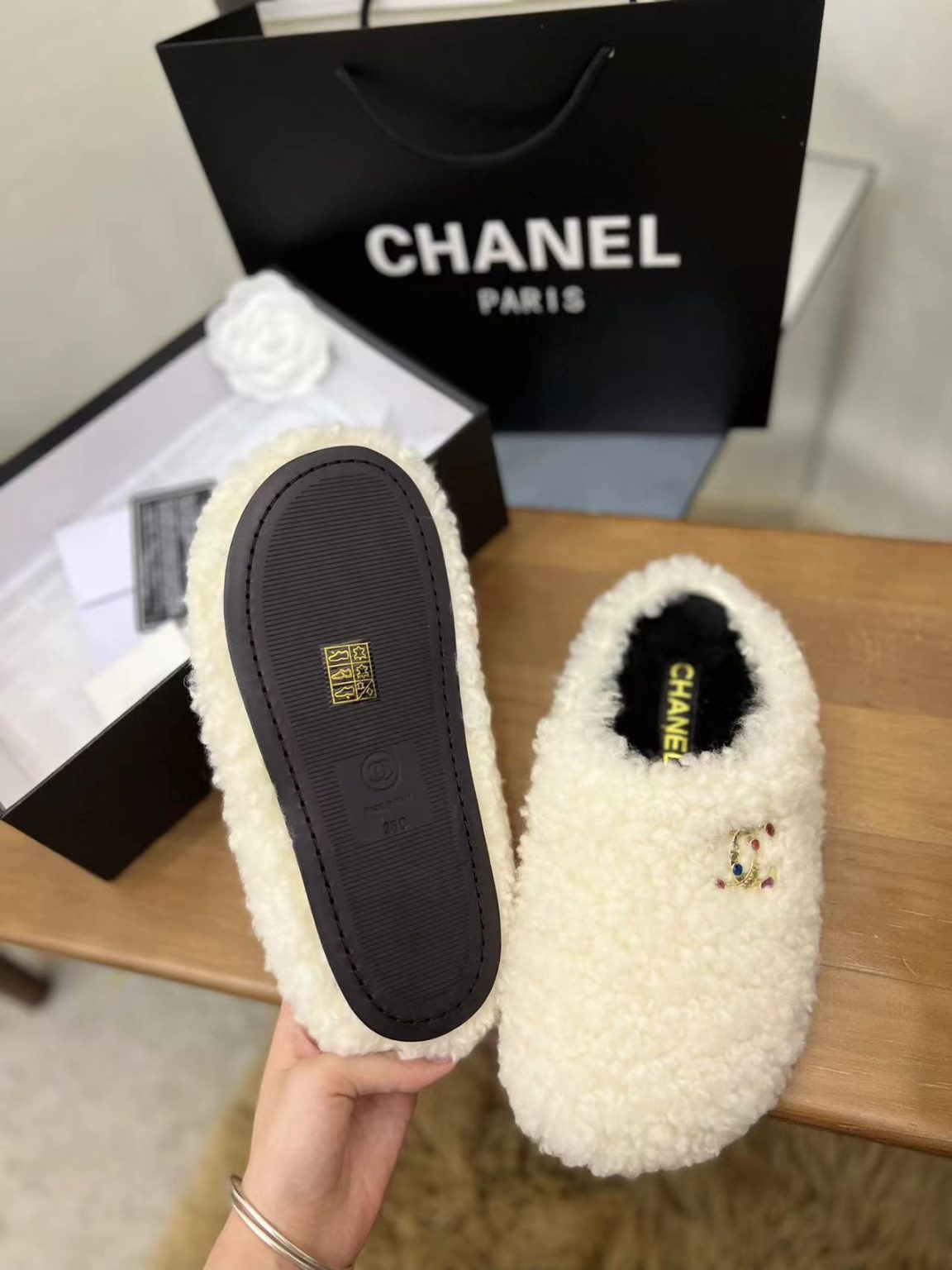 Chanel Women’s Mules White For Women