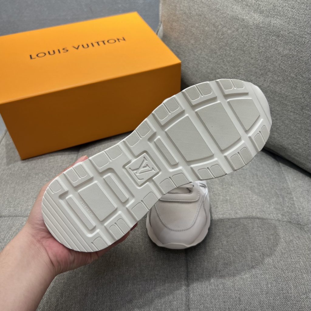 Louis Vuitton Run Away Sneaker White For Men LV