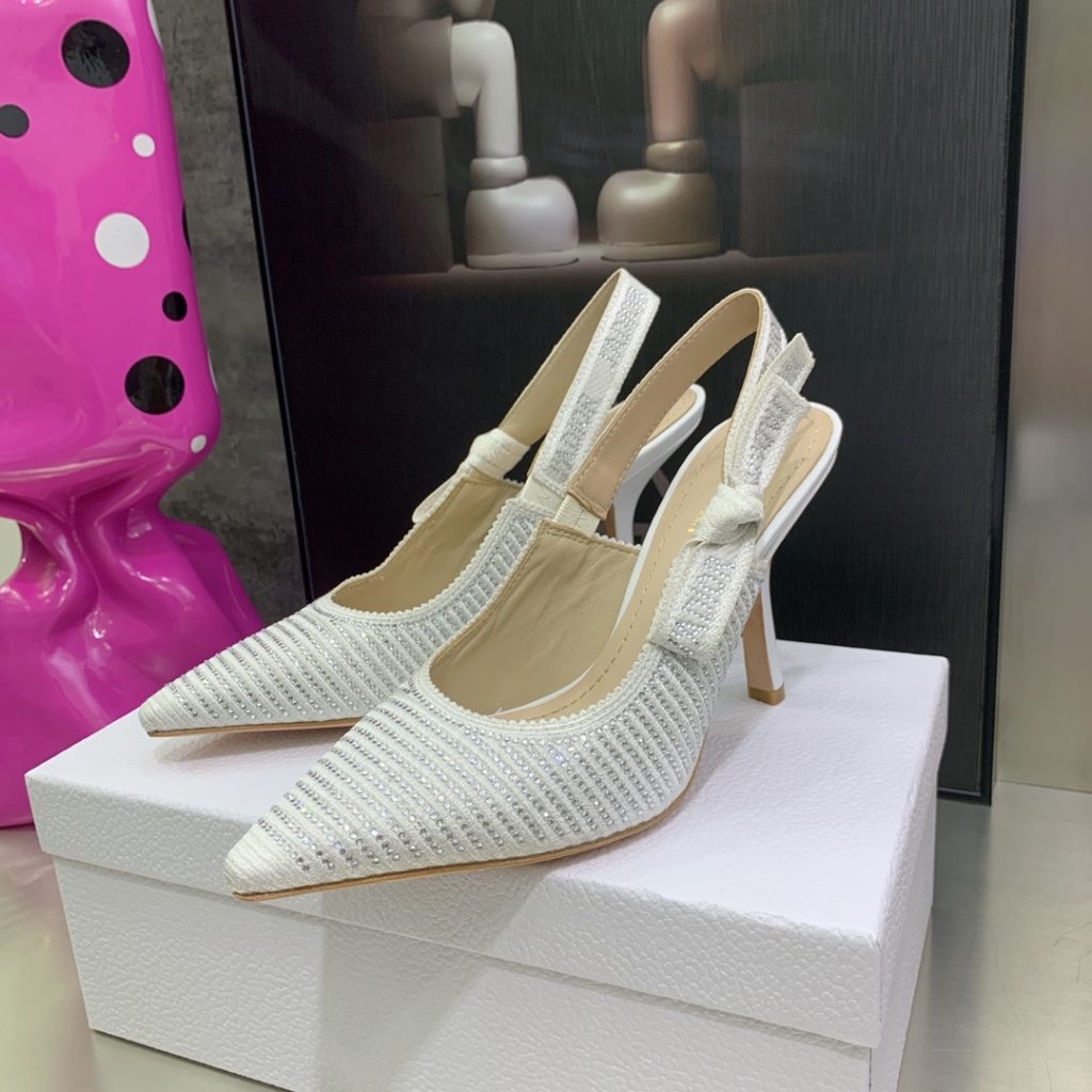 Christian Dior Women’s J’Adior Slingback Pump White For Women CD KCP867LHE_S10W