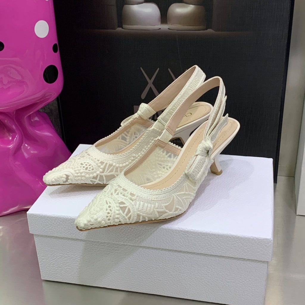 Christian Dior Women’s J’Adior Slingback Pump White For Women CD KCP944MCM_S03W