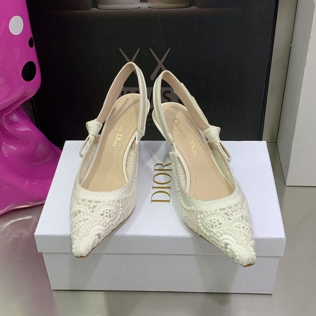 Christian Dior Women’s J’Adior Slingback Pump White For Women CD KCP944MCM_S03W