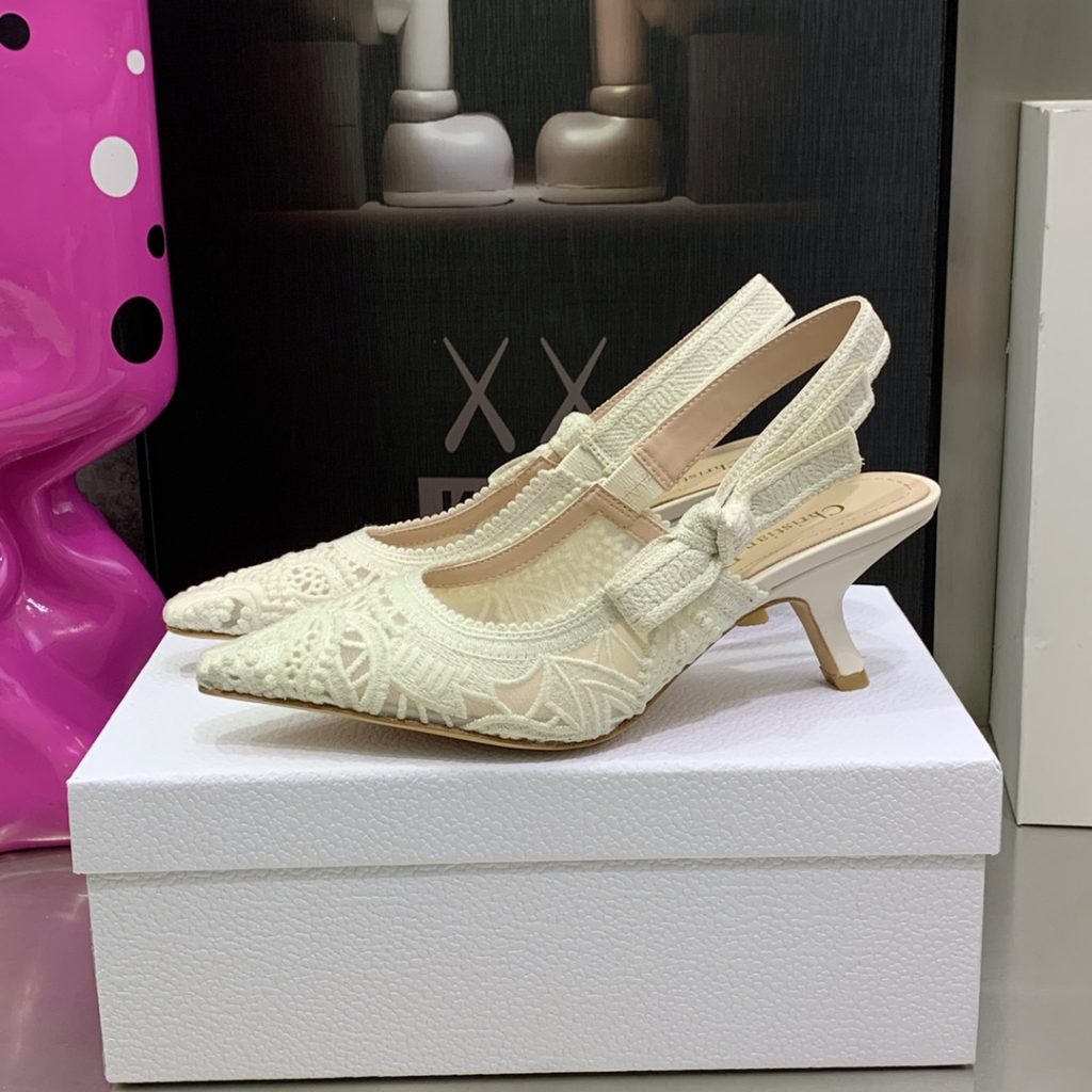 Christian Dior Women’s J’Adior Slingback Pump White For Women CD KCP944MCM_S03W