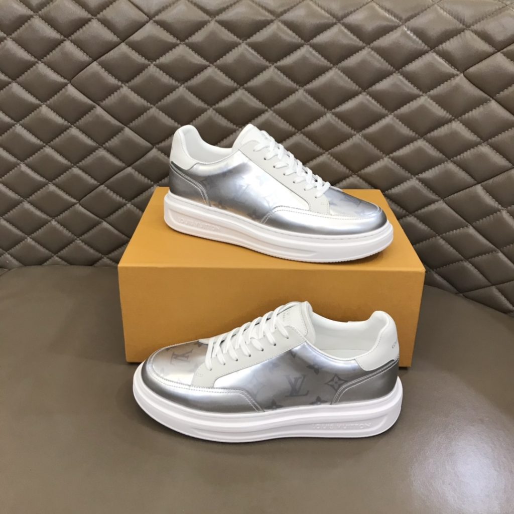 Louis Vuittion Beverly Hills Sneaker Sliver For Men LV