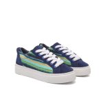 Dior CD Tremaine Emory Dior Denim Tears Sneakers Dark Blue And Multicolor For Women