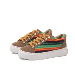 Dior CD Tremaine Emory Dior Denim Tears Sneakers Brown And Multicolor For Women