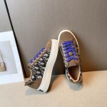 Dior CD Tremaine Emory Dior Denim Tears Sneakers Brown And Black For Women