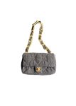 Trendy Cc Flap Bag Grey For Women 9.5 in / 24 cm