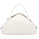 Triangle Bag White/Black For Women 9.8 in / 25 cm 1BB082_2BYA_F0009_V_NEO