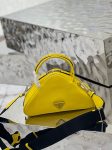 Triangle Bag Yellow/Green For Women 9.8 in / 25 cm 1BB082_2BYA_F0377_V_NEO