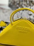 Triangle Bag Yellow/Green For Women 9.8 in / 25 cm 1BB082_2BYA_F0377_V_NEO