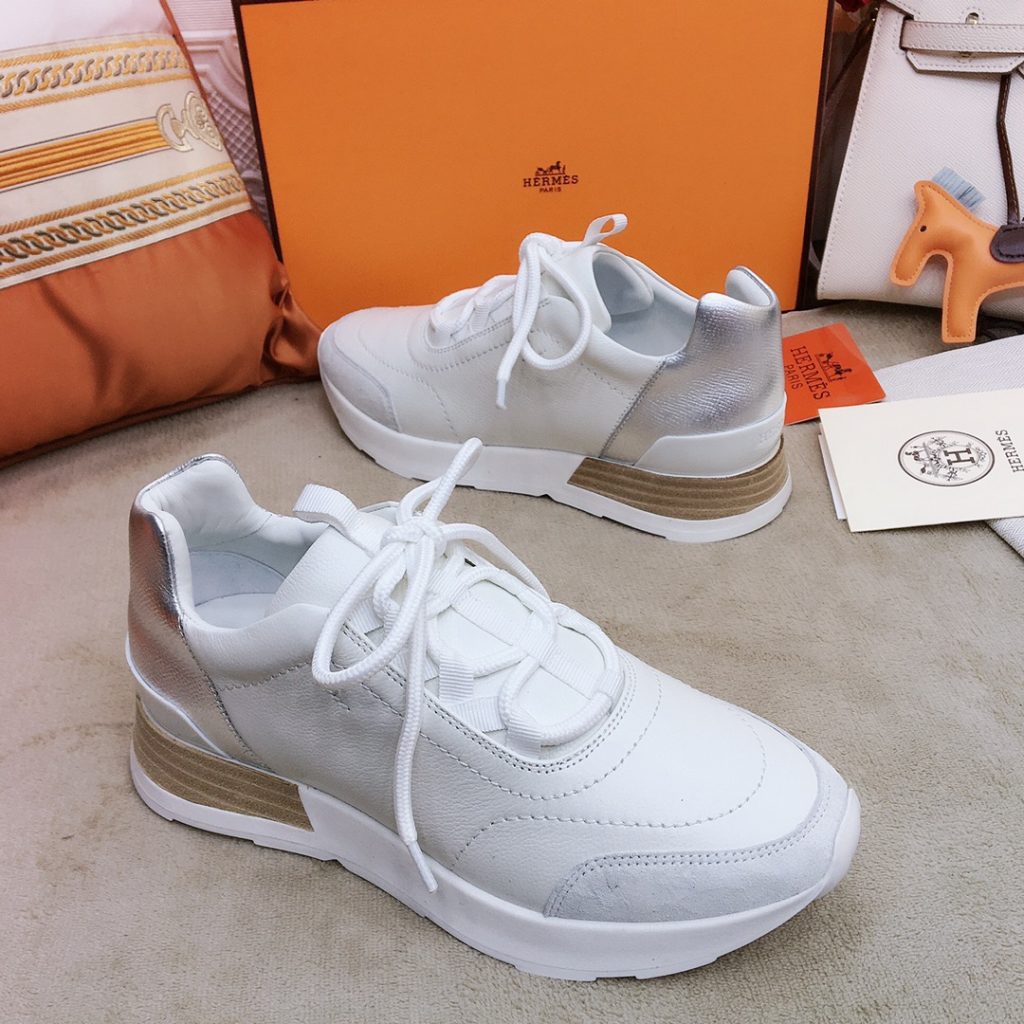 Hermes Miles Sneaker White For Men