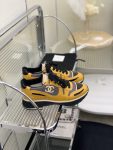 Chanel Women’s Vintage Sneakers Yellow For Women