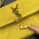 Saint Laurent Jamie Mini Chain Bag Yellow For Women, Women’s Bags 6.9in/17.5cm YSL