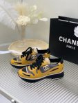 Chanel Women’s Vintage Sneakers Yellow For Women