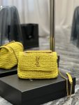 Saint Laurent Niki Baby Chain Bag Yellow For Women, Women’s Bags 8.2in/21cm YSL