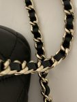 Vanity With Chain Black For Women 6.6 in / 17 cm