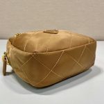 Vintage Chain Rhombus Bag Brown/ Green Khaki For Women 7.5 in / 19 cm