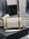 Saint Laurent Jamie Medium Chain Bag White For Women, Women’s Bags 9.8in/25cm YSL