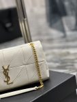 Saint Laurent Jamie Medium Chain Bag White For Women, Women’s Bags 9.8in/25cm YSL