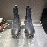 Chanel Women’s Ankle Boots Grey For Women 0,7in/ 2cm