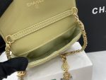 Chanel Mini Flap Bag Green For Women, Women’s Bags 12.5cm