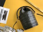 Saint Laurent Le Maillon Hook Bucket Bag Black For Women, Women’s Bags 10.6in/27cm YSL