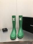 Chanel Women’s Hight Boots Green For Women