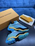 Louis Vuittion Millenium Sneaker Blue For Men LV 1A9IDM