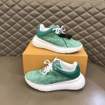 Louis Vuittion Show Up Sneaker Green For Men LV