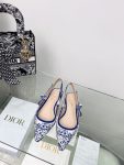 Christian Dior Women’s J’Adior Slingback Pump Bright Blue For Women CD 0.7in/ 2cm