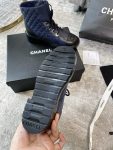 Chanel Women’s Lace- Ups Dark Blue For Women 1.5in/ 4cm