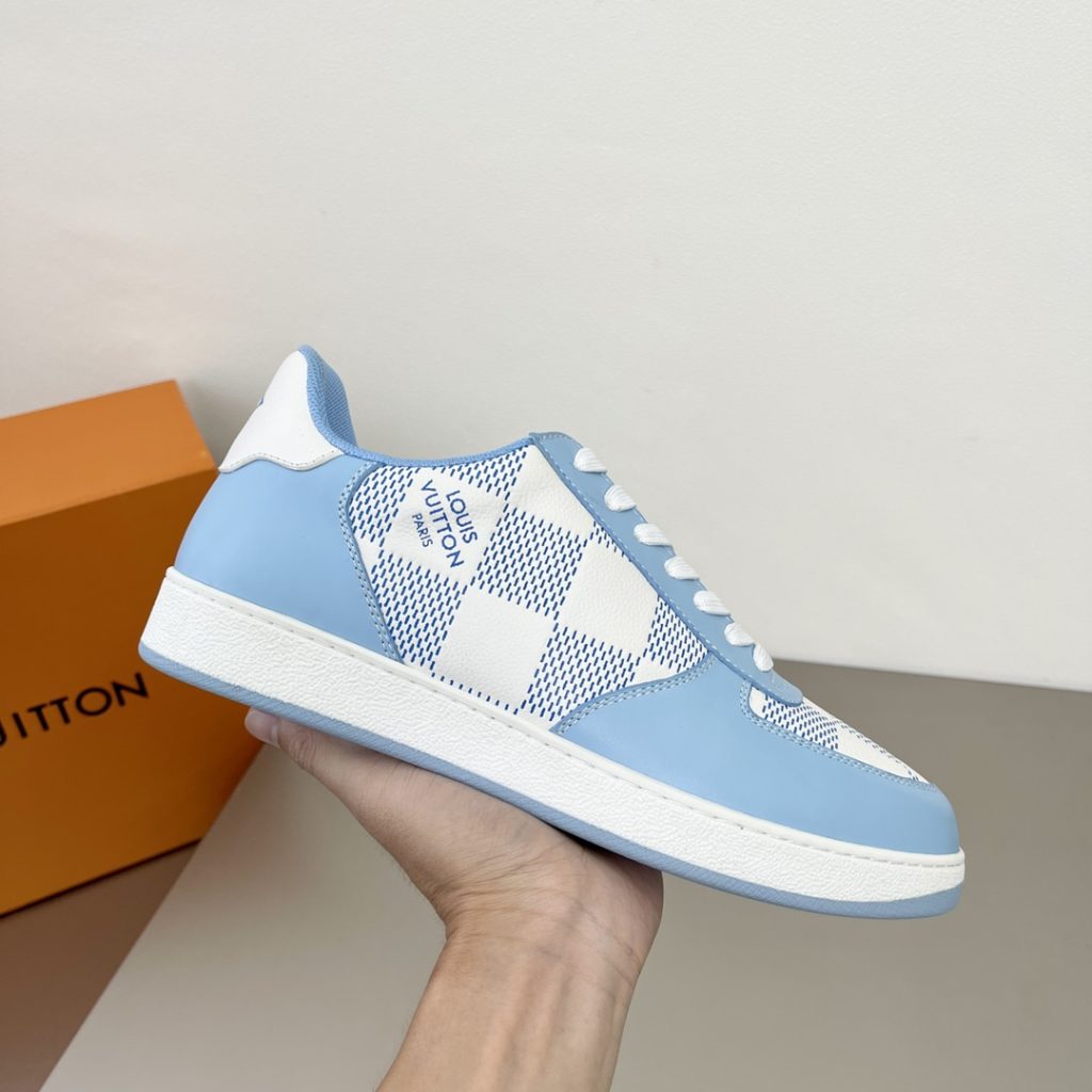 Louis Vuittion Rivoli Sneaker Blue For Men LV