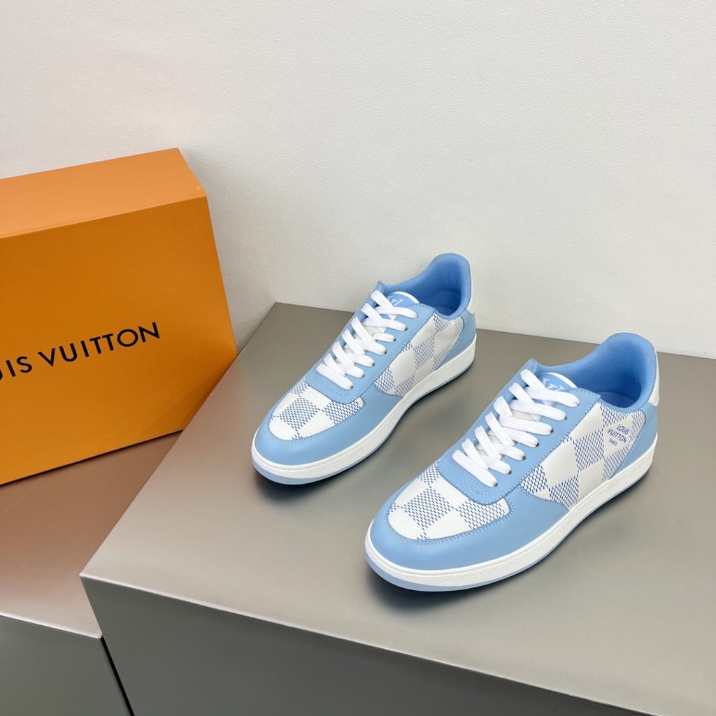 Louis Vuittion Rivoli Sneaker Blue For Men LV