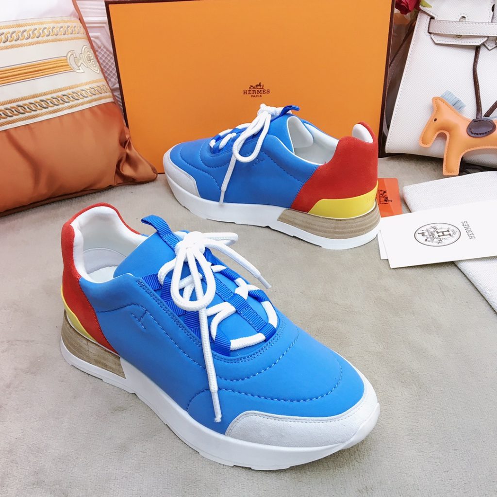 Hermes Miles Sneaker Blue For Men