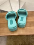 Chanel Women’s Mules Green For Women 1.5in/4cm