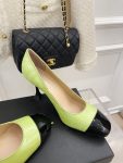 Chanel Women’s Pump & Grosgrain Green For Women