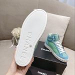 Chanel Women’s Schuhe Sneaker Green And Blue For Women