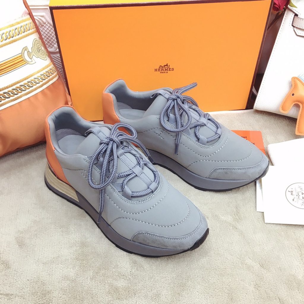 Hermes Miles Sneaker Gray For Men