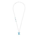 LV x YK LV Pumpkin Pendant Blue For Men M01093