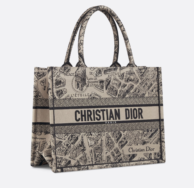 Christian Dior Medium Dior Book Tote Bag For Women M1296ZOMP_M918 – 14 Inches/ 36 Cm