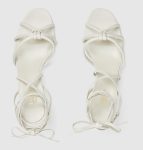 Strappy Sandal With Bamboo White For Women 746035 BKO00 9049