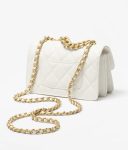 Chanel Mini Flap Bag White For Women AS4068 B13633 10601- 7.6 Inches/ 19.3 Cm