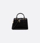 Christian Dior Small Boston Bag Black For Women M8671UBEQ_M900- 8 Inches/ 20 Cm