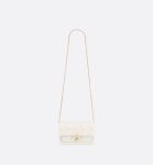 Christian Dior Miss Dior Chain Pouch Latte Bag For Women S0937ONMJ_M030- 7.5 Inches/ 19.5 Cm