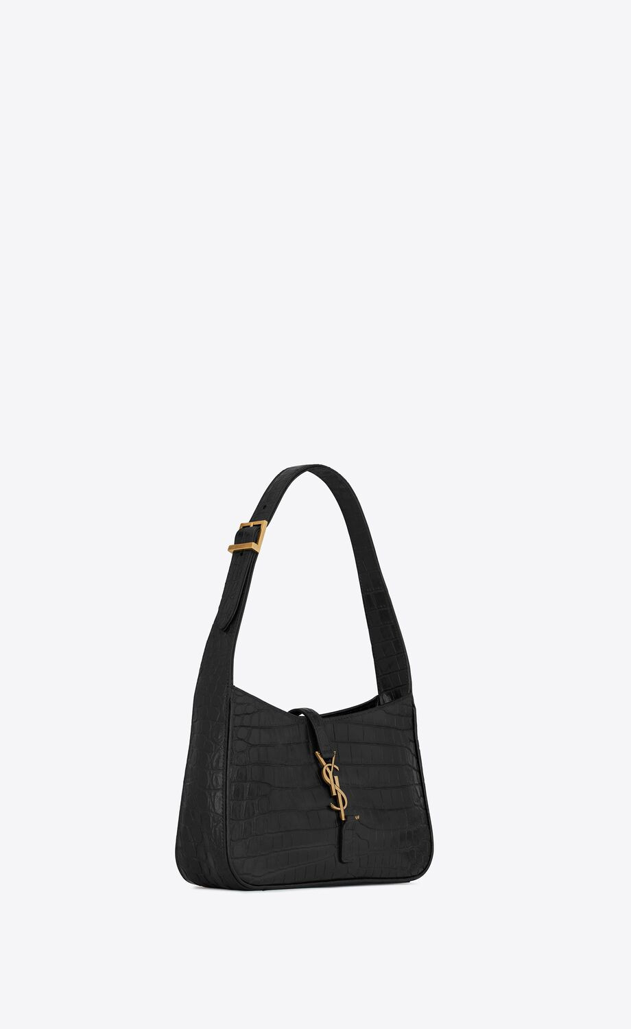 Saint Laurent Le 5 À 7 Embossed Shoulder Bag Black For Women – 657228DZESW