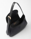 Prada Small Shoulder Bag Black For Women 9,8in/25cm